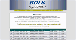 Desktop Screenshot of bolk-tweewielers.nl